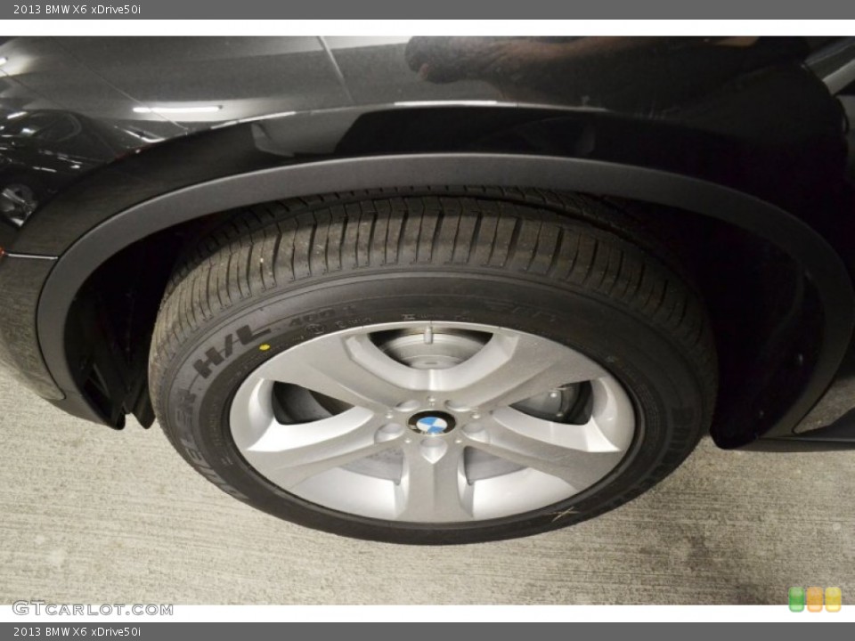 2013 BMW X6 xDrive50i Wheel and Tire Photo #70589615