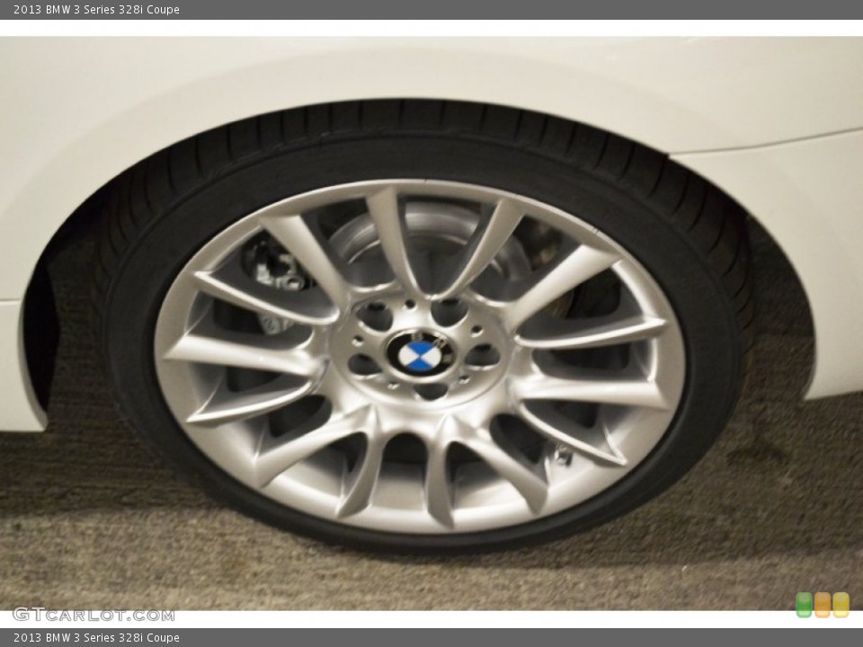 2013 BMW 3 Series 328i Coupe Wheel and Tire Photo #70589754