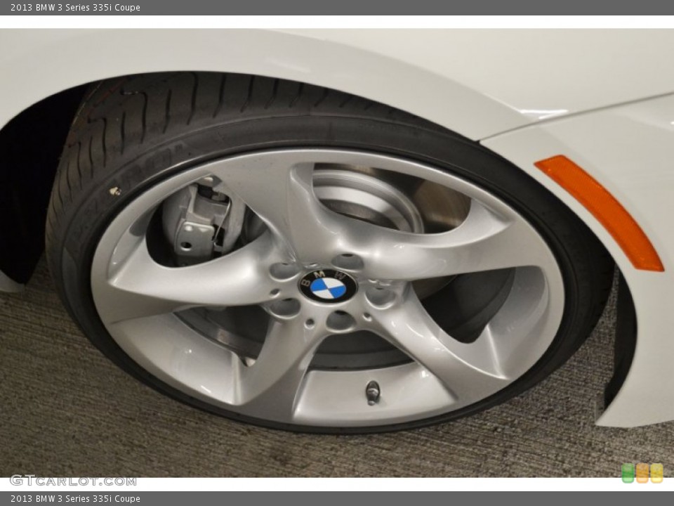 2013 BMW 3 Series 335i Coupe Wheel and Tire Photo #70591458