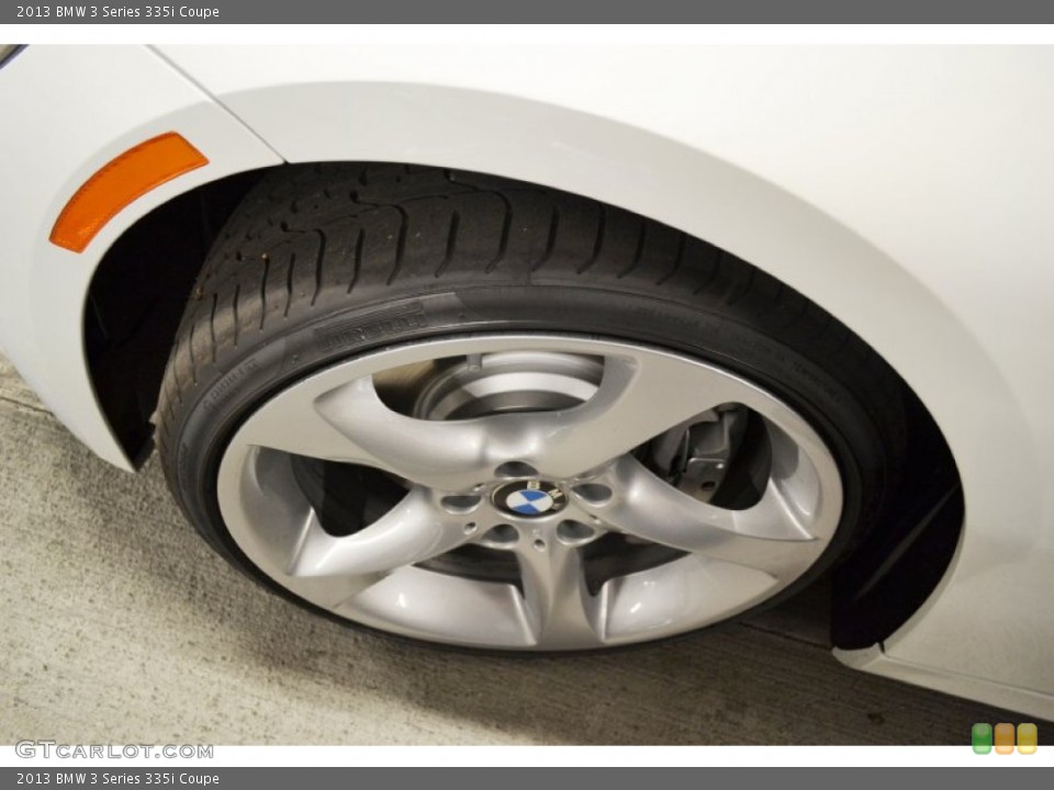 2013 BMW 3 Series 335i Coupe Wheel and Tire Photo #70591509
