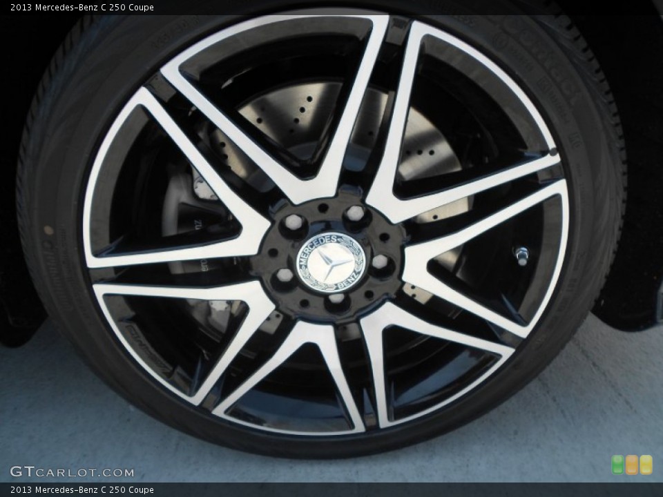 2013 Mercedes-Benz C 250 Coupe Wheel and Tire Photo #70592591