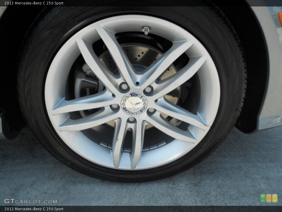 2013 Mercedes-Benz C 250 Sport Wheel and Tire Photo #70592856