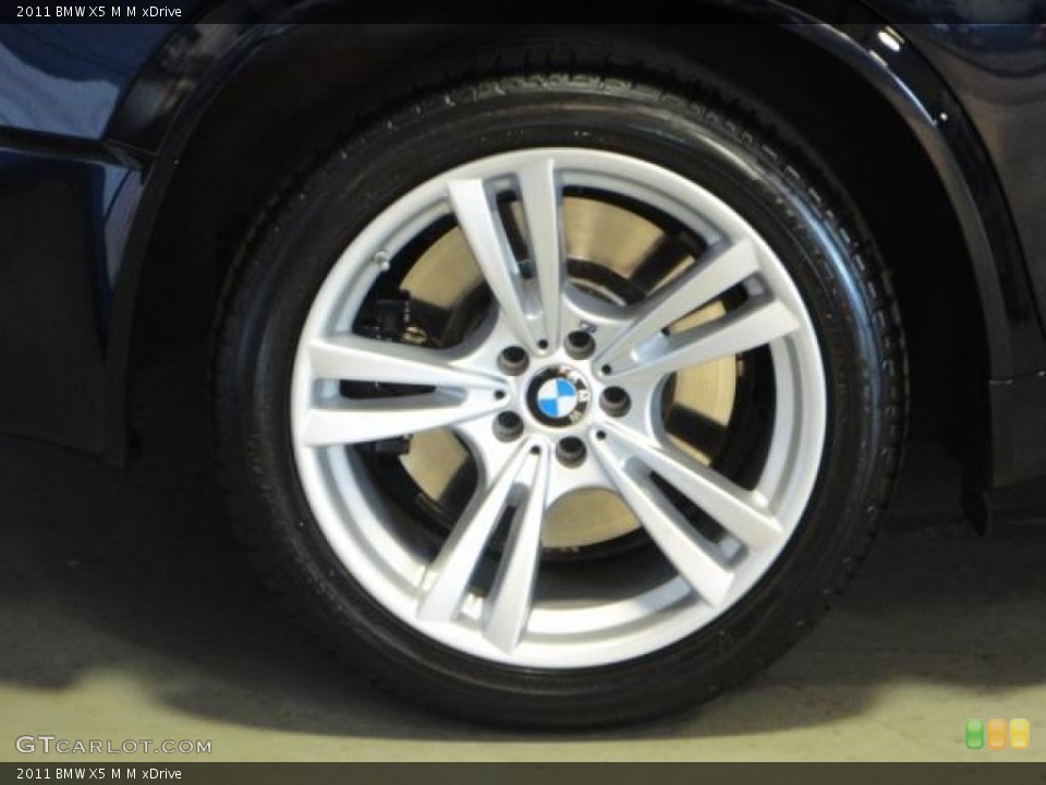 2011 BMW X5 M M xDrive Wheel and Tire Photo #70600239