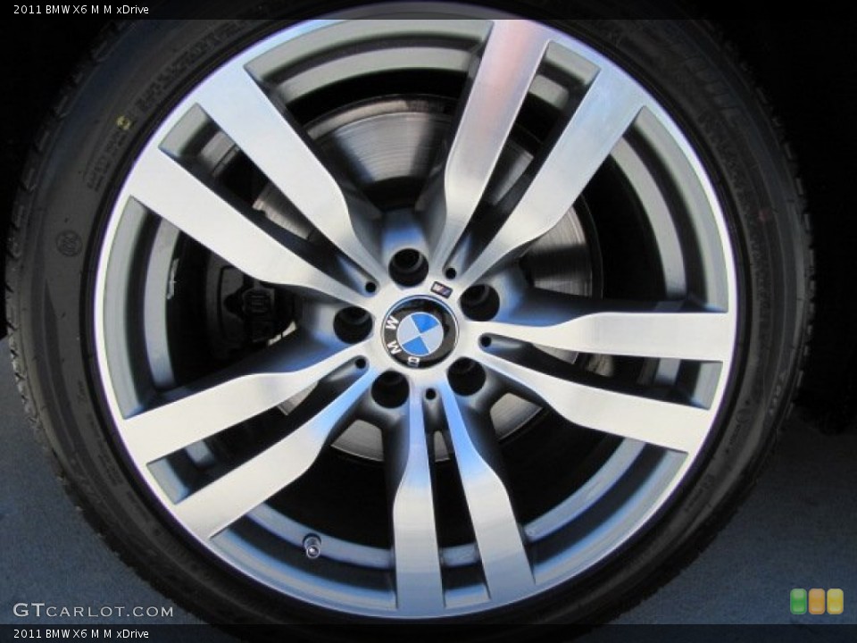 2011 BMW X6 M M xDrive Wheel and Tire Photo #70601897