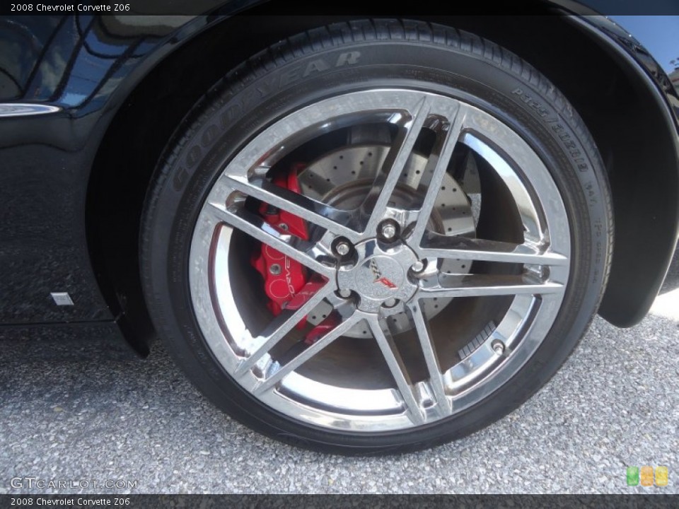 2008 Chevrolet Corvette Z06 Wheel and Tire Photo #70607676