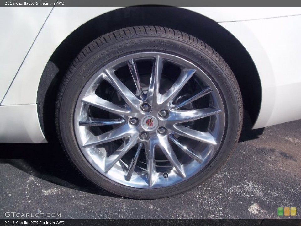 2013 Cadillac XTS Platinum AWD Wheel and Tire Photo #70608606