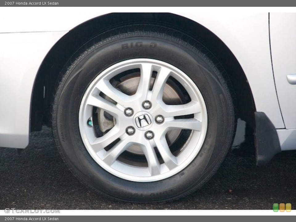 2007 Honda Accord LX Sedan Wheel and Tire Photo #70612380