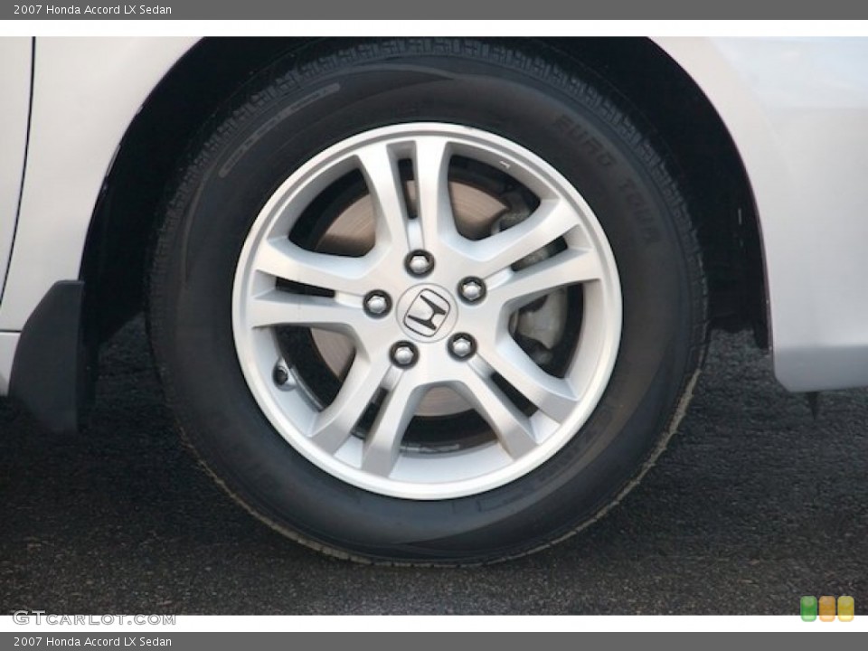 2007 Honda Accord LX Sedan Wheel and Tire Photo #70612398