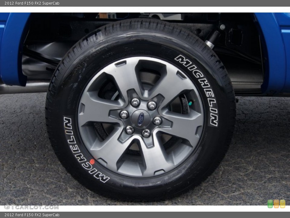 2012 Ford F150 FX2 SuperCab Wheel and Tire Photo #70621567