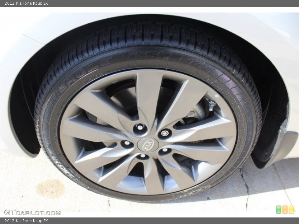 2012 Kia Forte Koup SX Wheel and Tire Photo #70622662