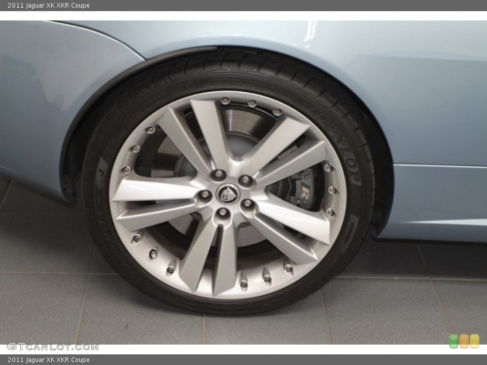 2011 Jaguar XK XKR Coupe Wheel and Tire Photo #70626448