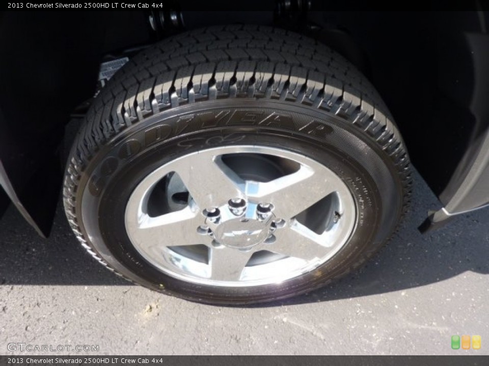2013 Chevrolet Silverado 2500HD LT Crew Cab 4x4 Wheel and Tire Photo #70626649