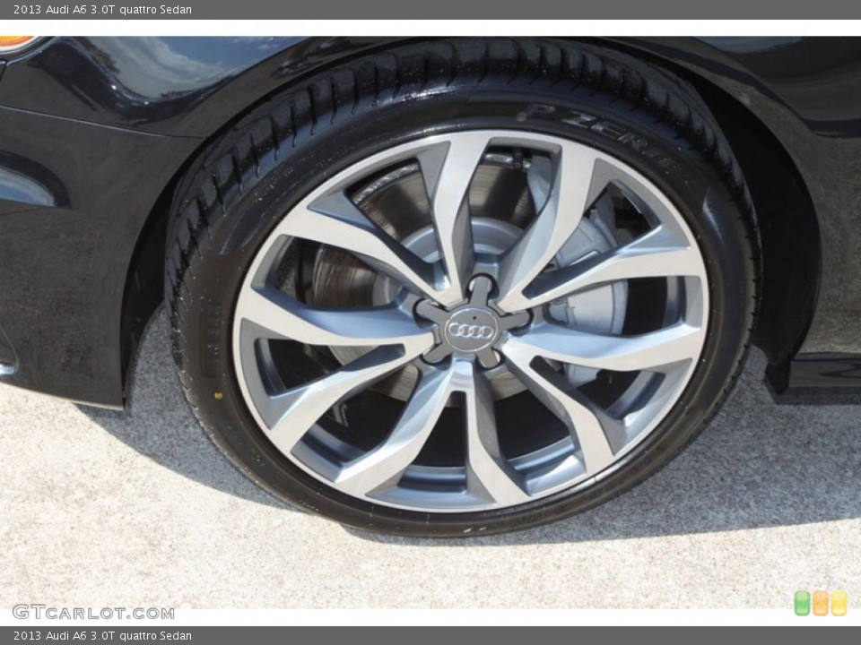 2013 Audi A6 3.0T quattro Sedan Wheel and Tire Photo #70630444