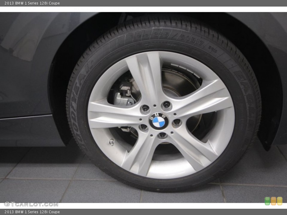 2013 BMW 1 Series 128i Coupe Wheel and Tire Photo #70630927