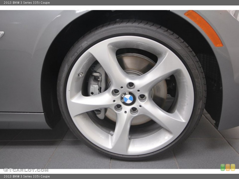 2013 BMW 3 Series 335i Coupe Wheel and Tire Photo #70633717