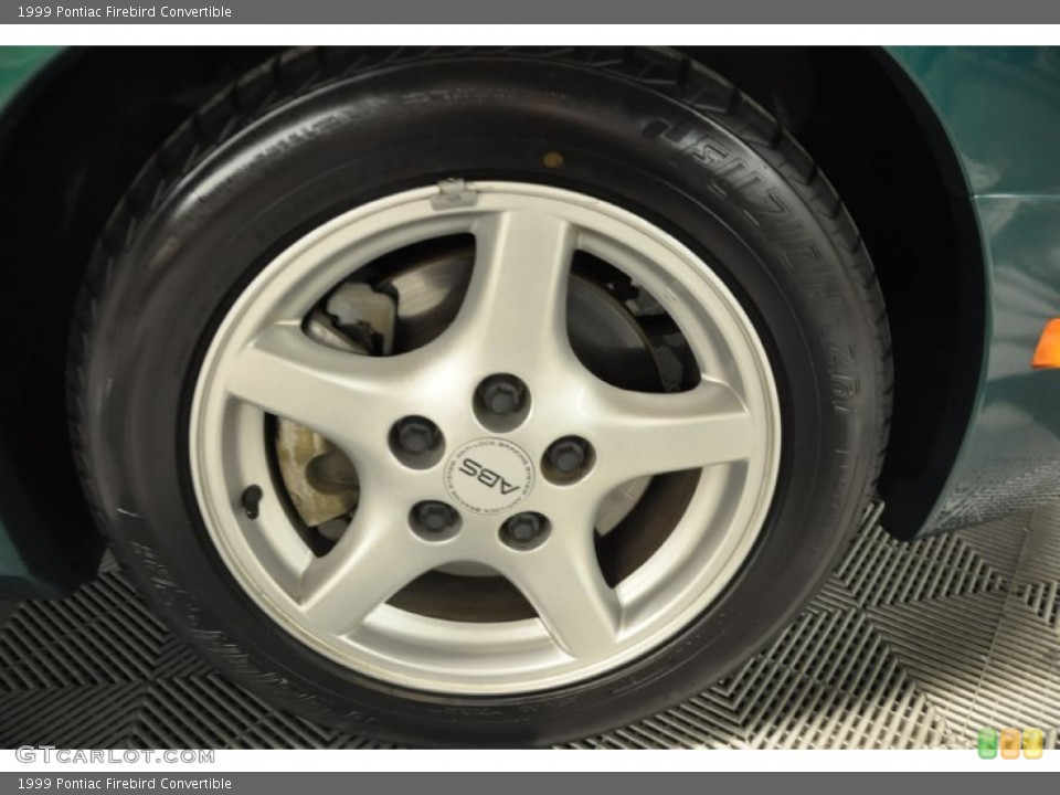 1999 Pontiac Firebird Convertible Wheel and Tire Photo #70633822