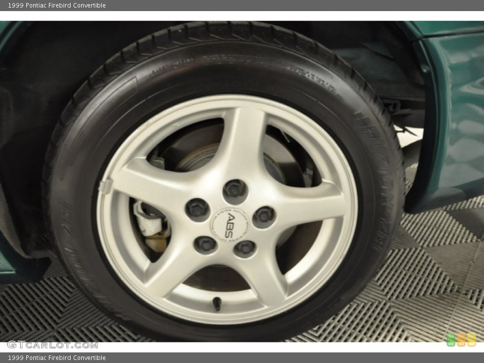 1999 Pontiac Firebird Convertible Wheel and Tire Photo #70633831