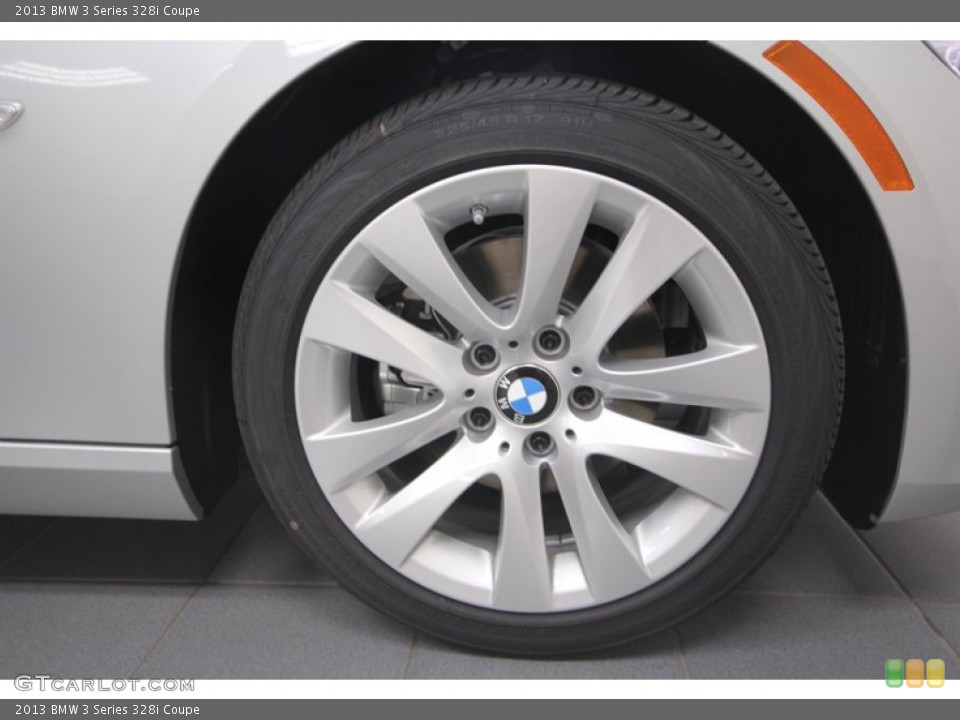 2013 BMW 3 Series 328i Coupe Wheel and Tire Photo #70633945