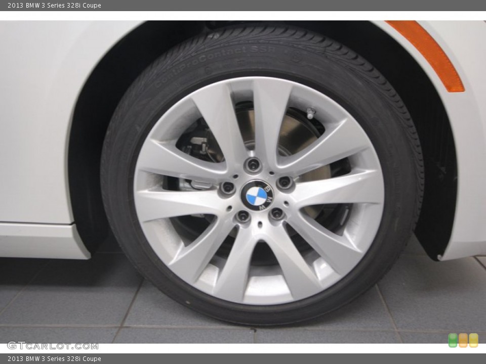 2013 BMW 3 Series 328i Coupe Wheel and Tire Photo #70634155
