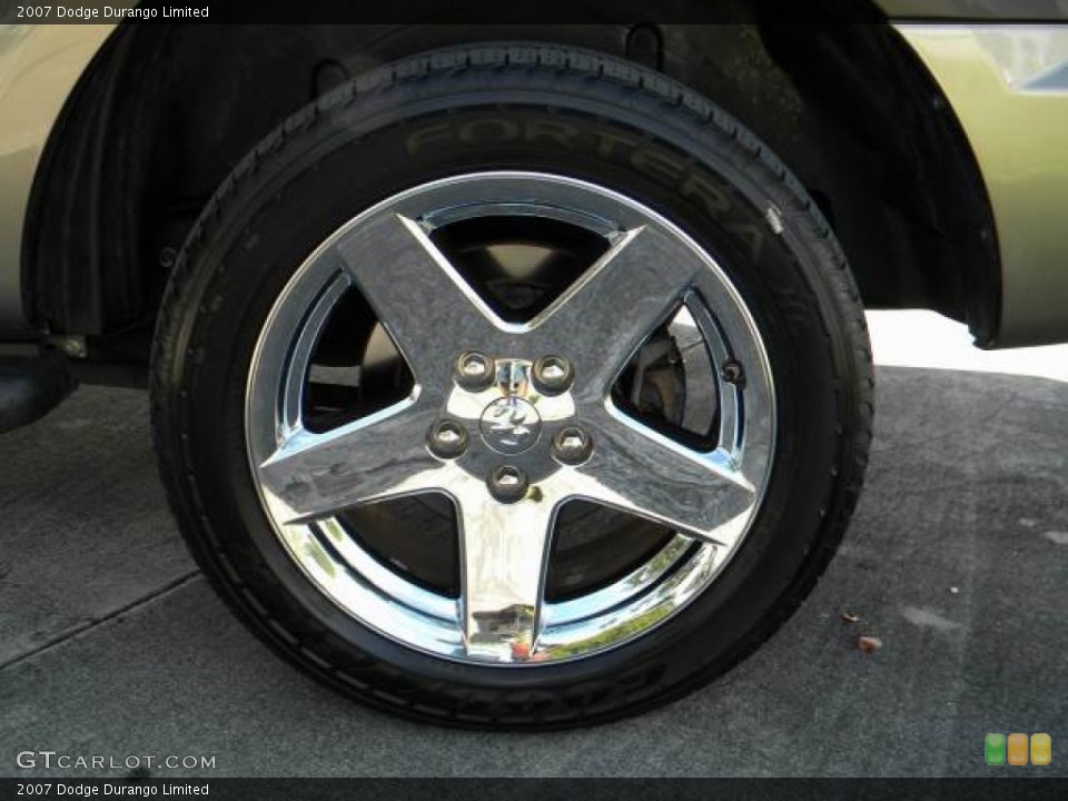 2007 Dodge Durango Limited Wheel and Tire Photo #70636921