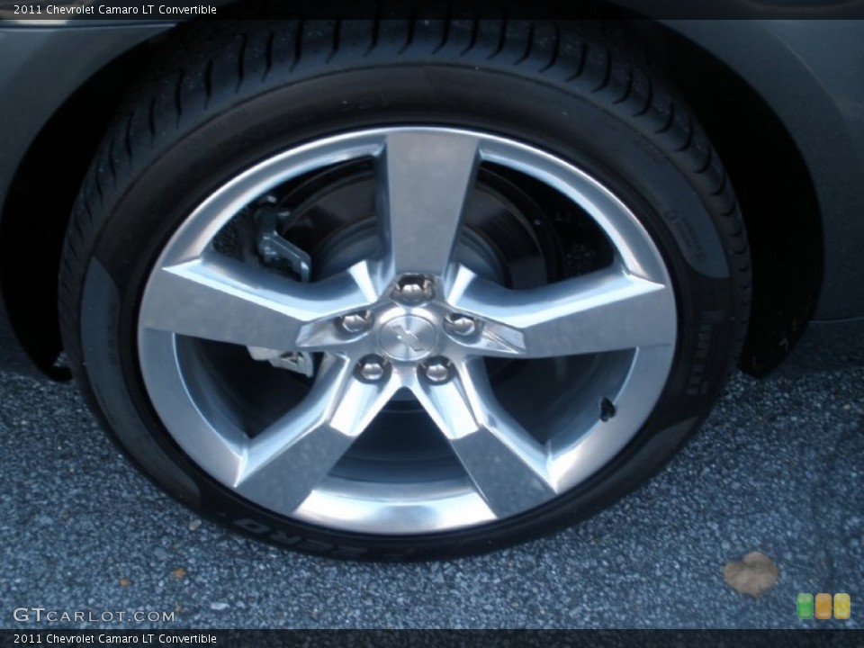 2011 Chevrolet Camaro LT Convertible Wheel and Tire Photo #70646457