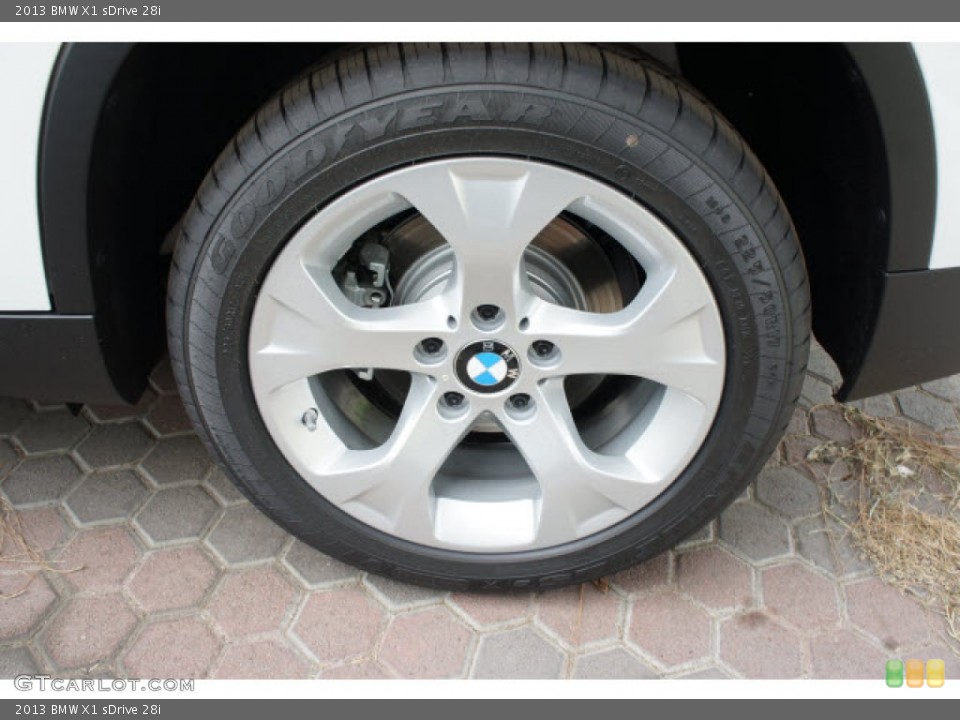 2013 BMW X1 sDrive 28i Wheel and Tire Photo #70653181