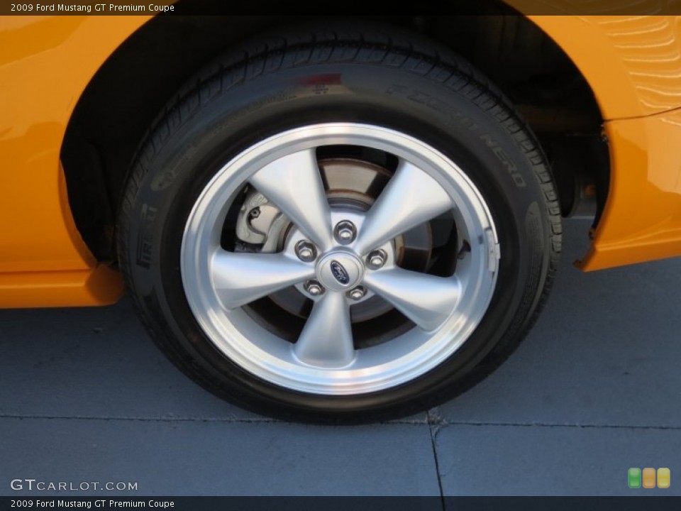 2009 Ford Mustang GT Premium Coupe Wheel and Tire Photo #70657891