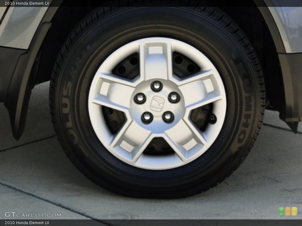 2010 Honda Element LX Wheel and Tire Photo #70657936