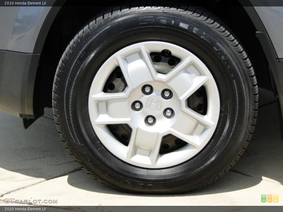 2010 Honda Element LX Wheel and Tire Photo #70657962