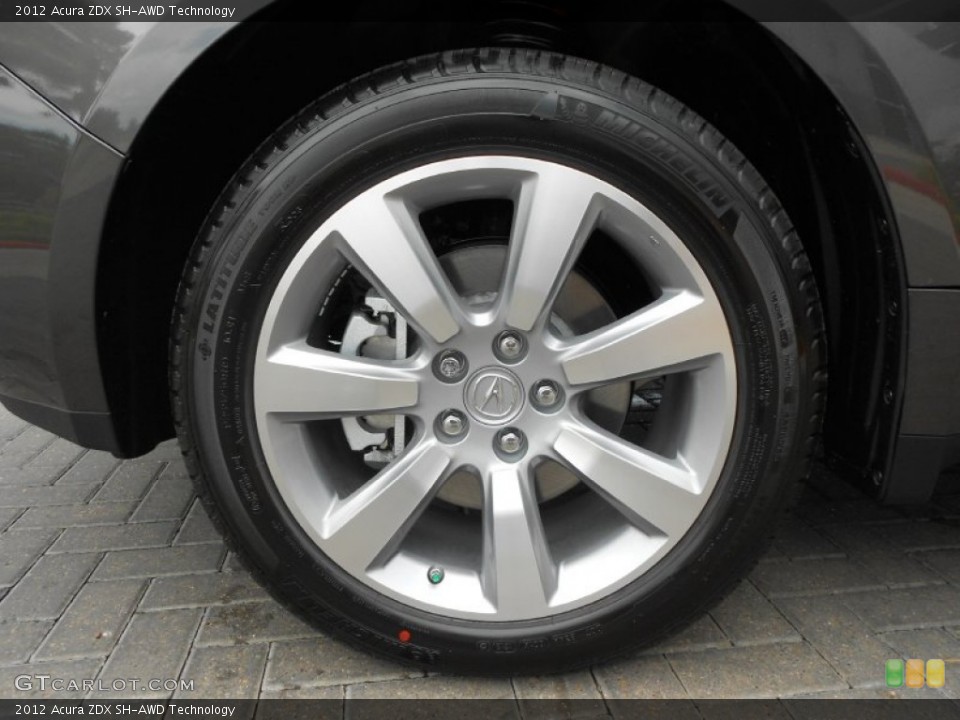 2012 Acura ZDX SH-AWD Technology Wheel and Tire Photo #70659184