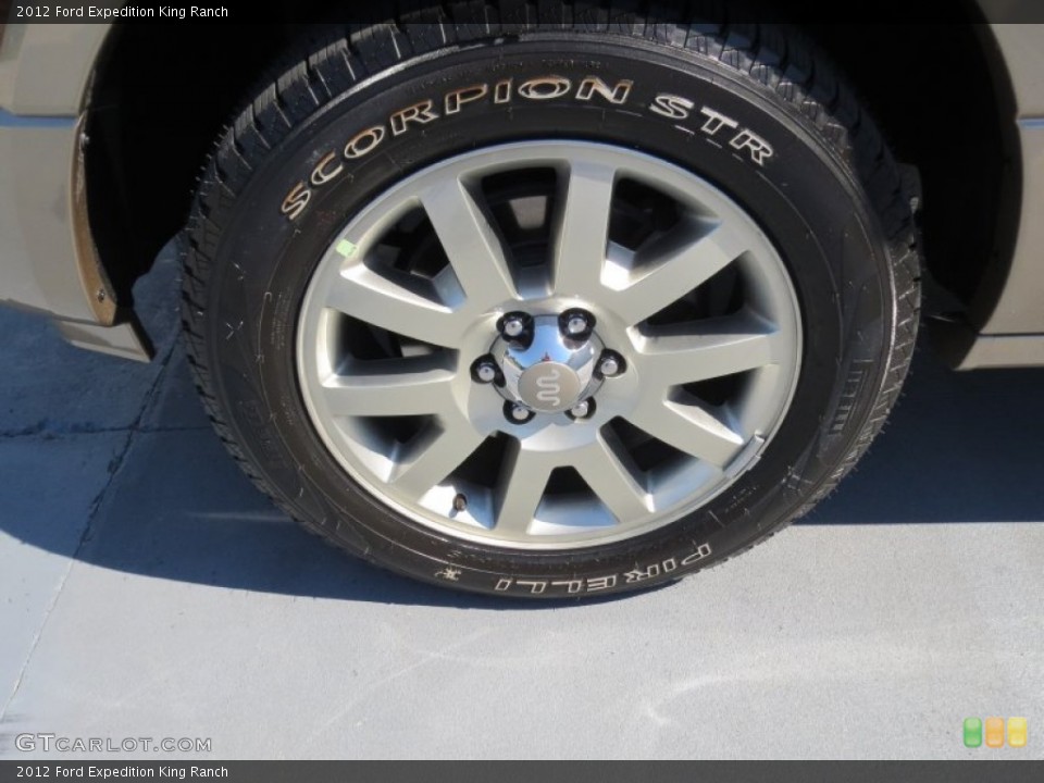 2012 Ford Expedition King Ranch Wheel and Tire Photo #70661021