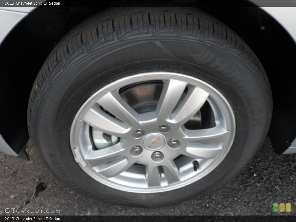 2013 Chevrolet Sonic LT Sedan Wheel and Tire Photo #70668298
