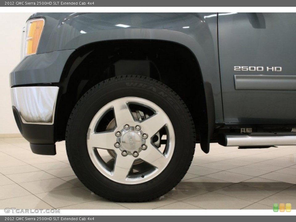 2012 GMC Sierra 2500HD SLT Extended Cab 4x4 Wheel and Tire Photo #70677730