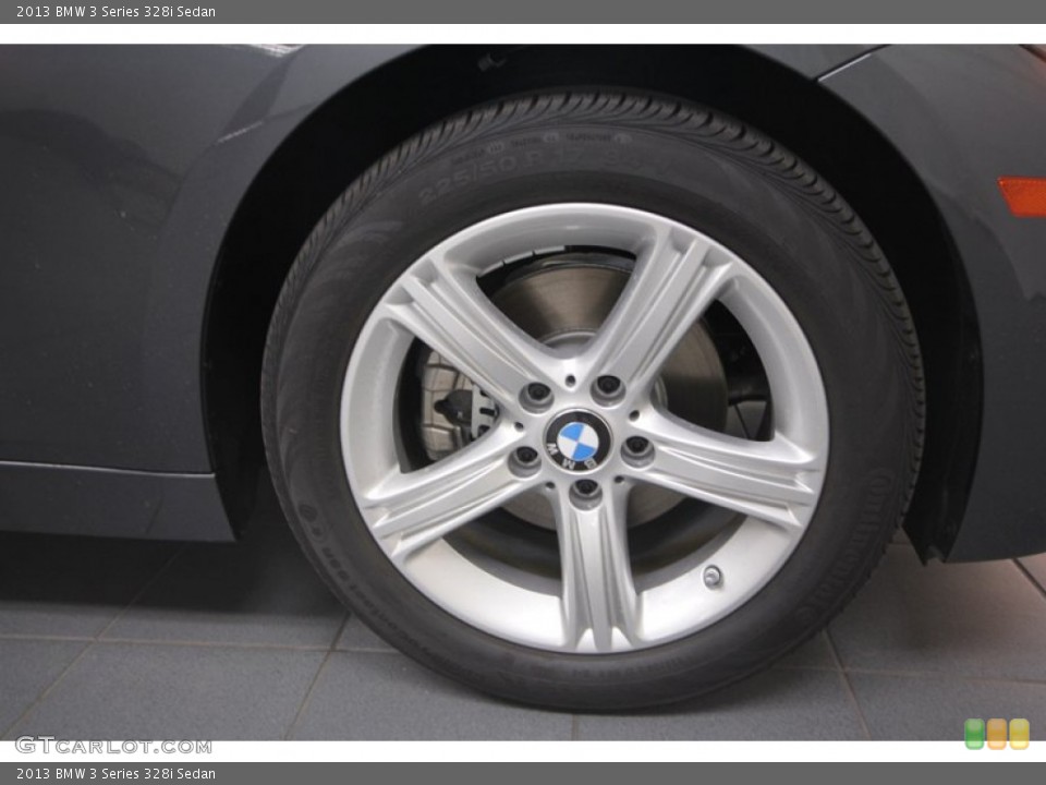 2013 BMW 3 Series 328i Sedan Wheel and Tire Photo #70692464