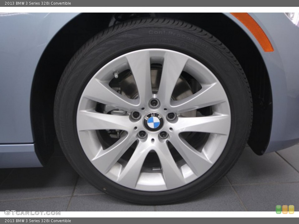 2013 BMW 3 Series 328i Convertible Wheel and Tire Photo #70694414