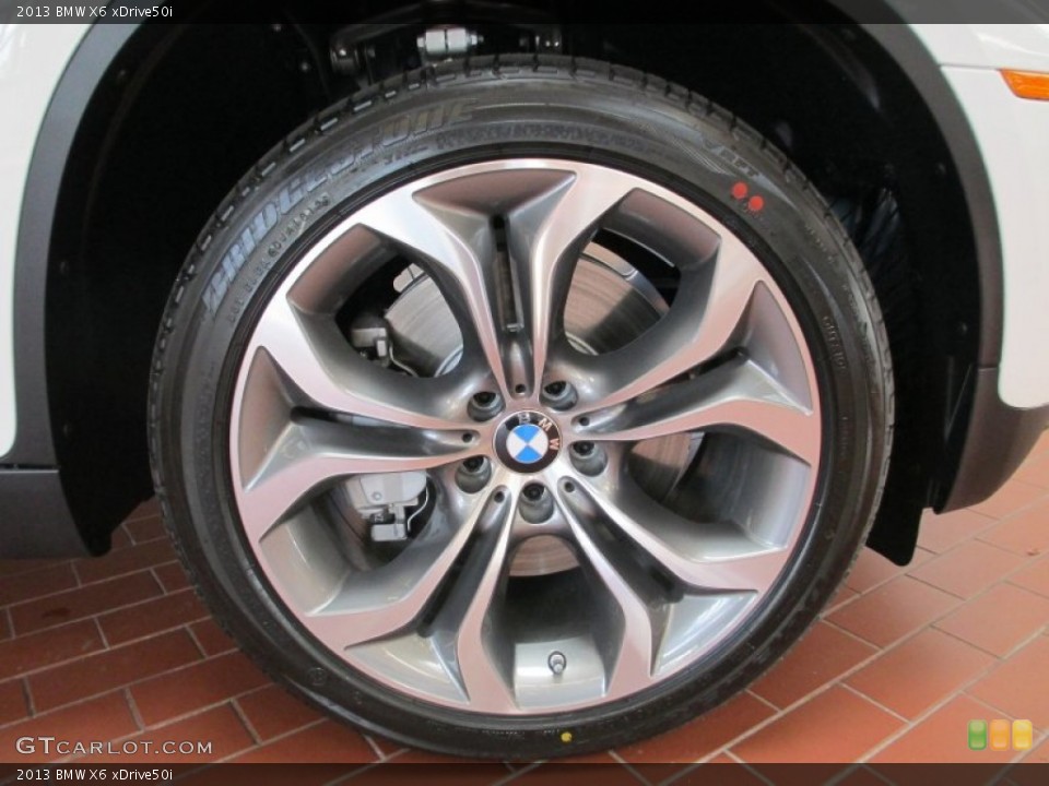 2013 BMW X6 xDrive50i Wheel and Tire Photo #70712912