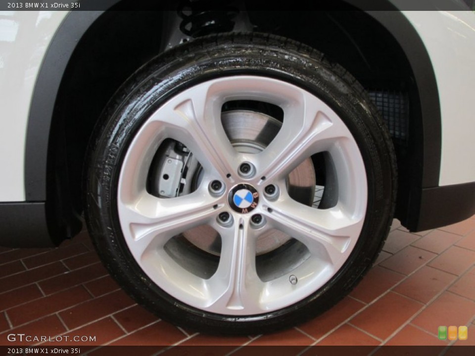2013 BMW X1 xDrive 35i Wheel and Tire Photo #70713221