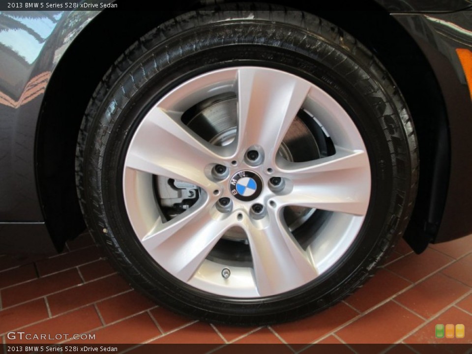 2013 BMW 5 Series 528i xDrive Sedan Wheel and Tire Photo #70713365