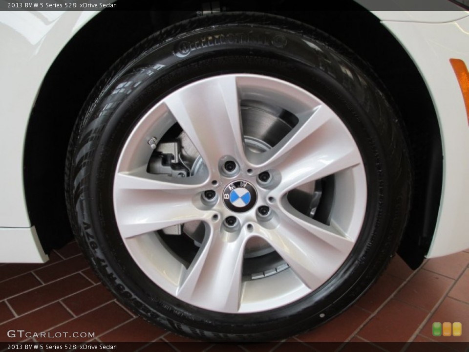 2013 BMW 5 Series 528i xDrive Sedan Wheel and Tire Photo #70713518
