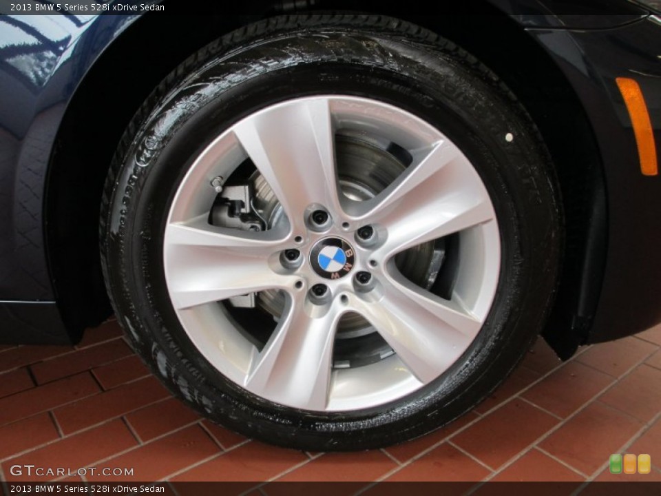2013 BMW 5 Series 528i xDrive Sedan Wheel and Tire Photo #70713659