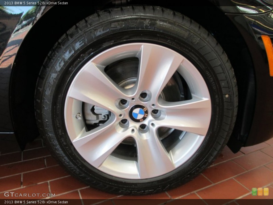 2013 BMW 5 Series 528i xDrive Sedan Wheel and Tire Photo #70713805