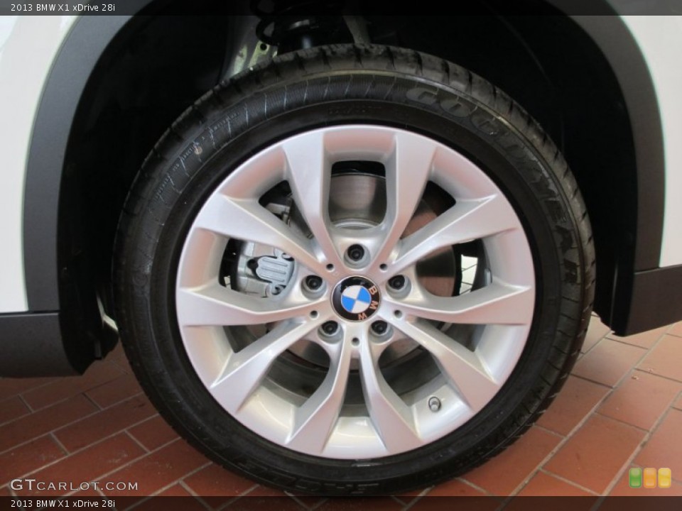 2013 BMW X1 xDrive 28i Wheel and Tire Photo #70714244