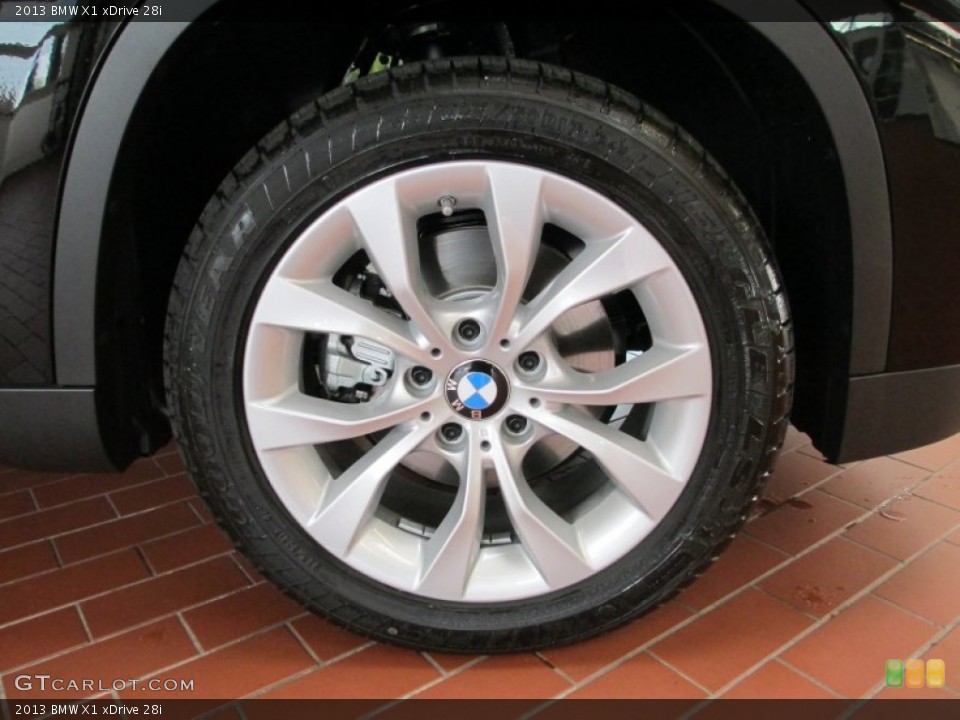 2013 BMW X1 xDrive 28i Wheel and Tire Photo #70714532