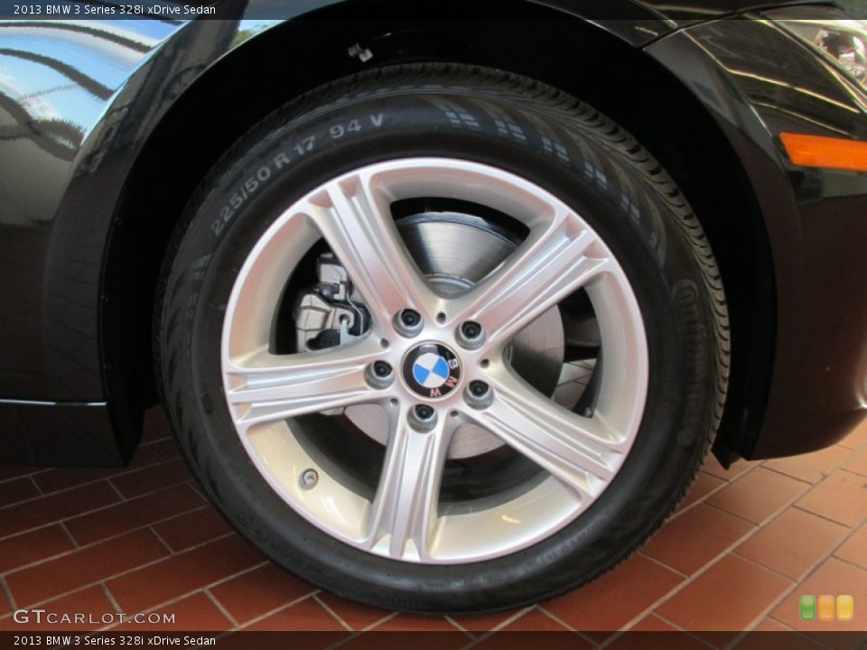 2013 BMW 3 Series 328i xDrive Sedan Wheel and Tire Photo #70714979