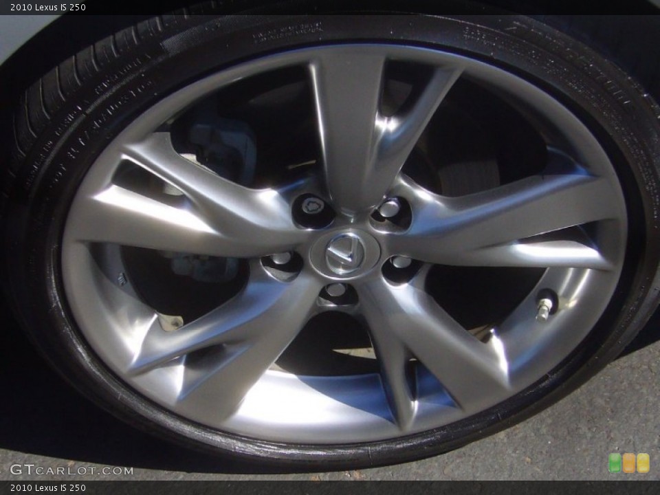 2010 Lexus IS 250 Wheel and Tire Photo #70717406