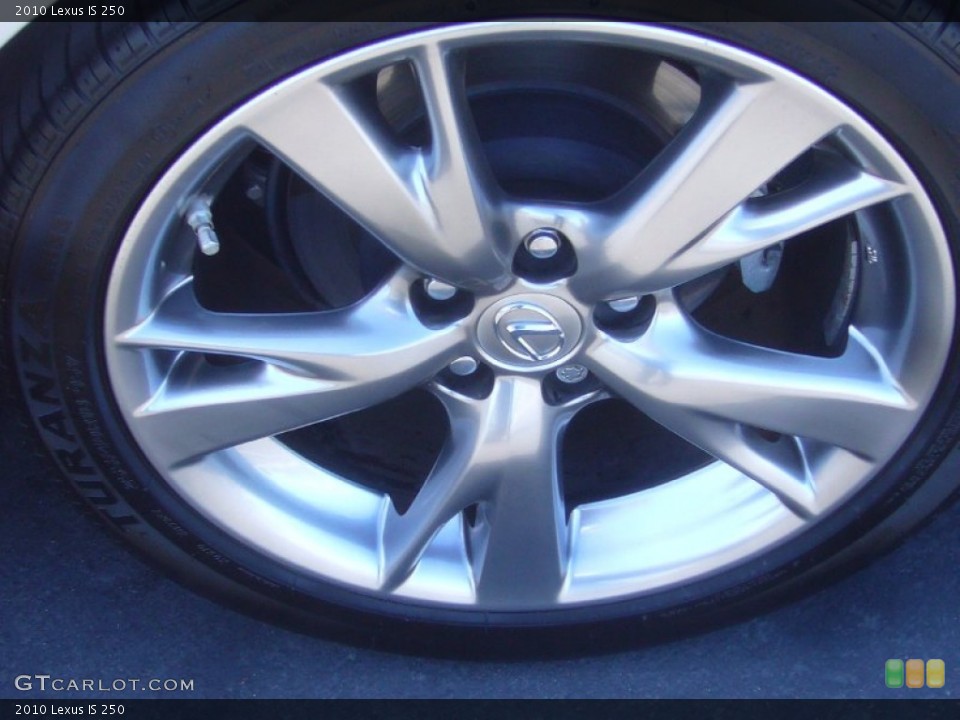2010 Lexus IS Wheels and Tires