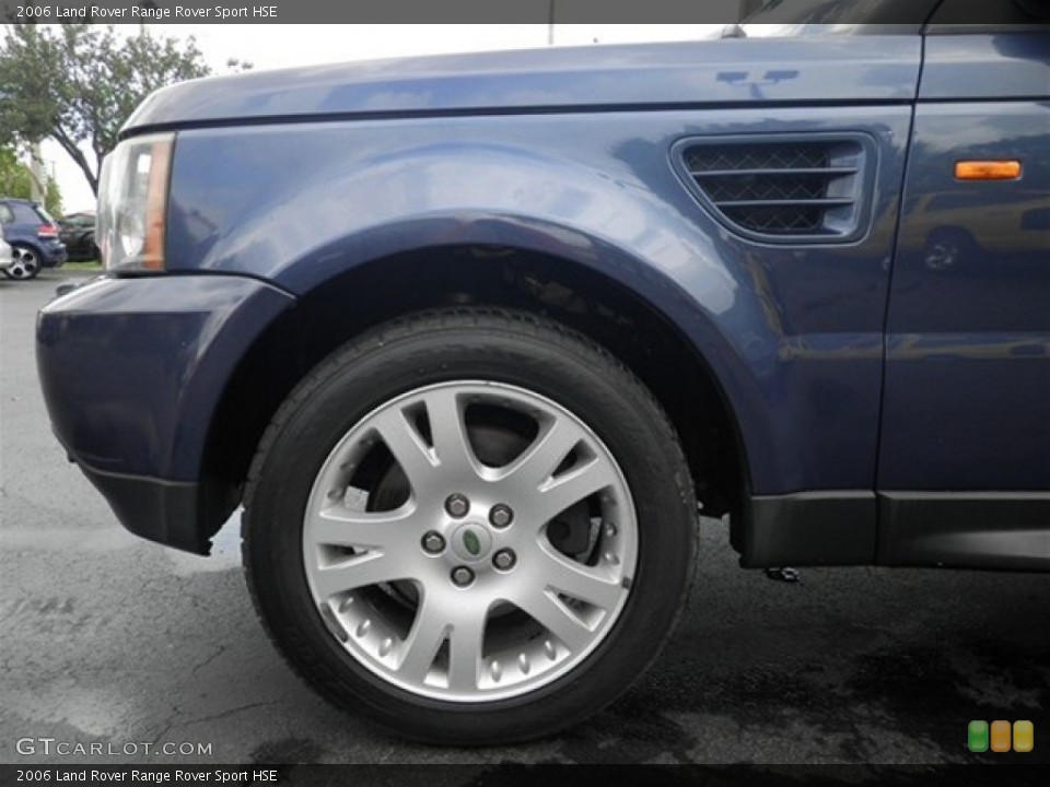 2006 Land Rover Range Rover Sport HSE Wheel and Tire Photo #70717865