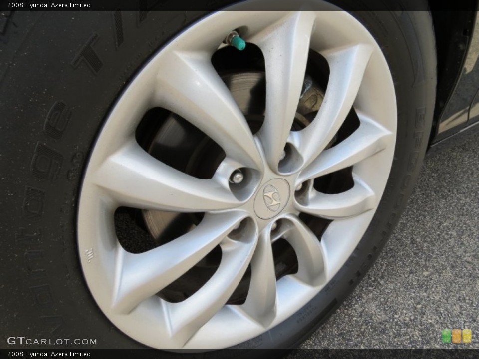 2008 Hyundai Azera Limited Wheel and Tire Photo #70721318