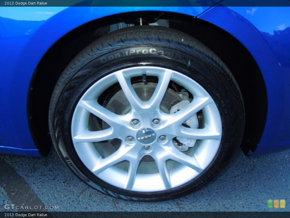 2013 Dodge Dart Rallye Wheel and Tire Photo #70740812