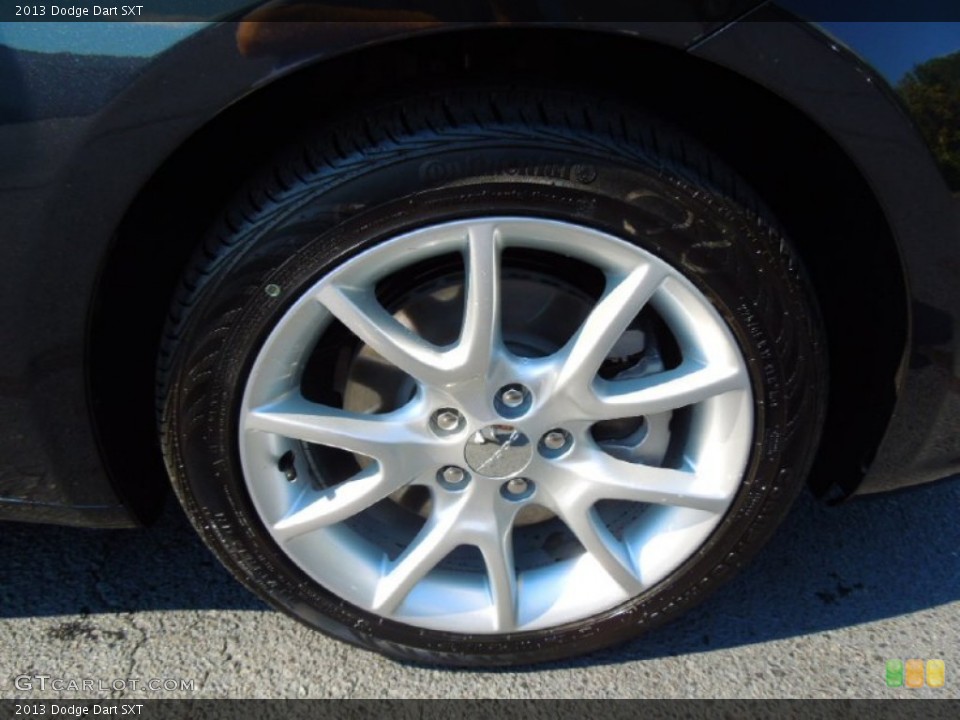 2013 Dodge Dart SXT Wheel and Tire Photo #70740971